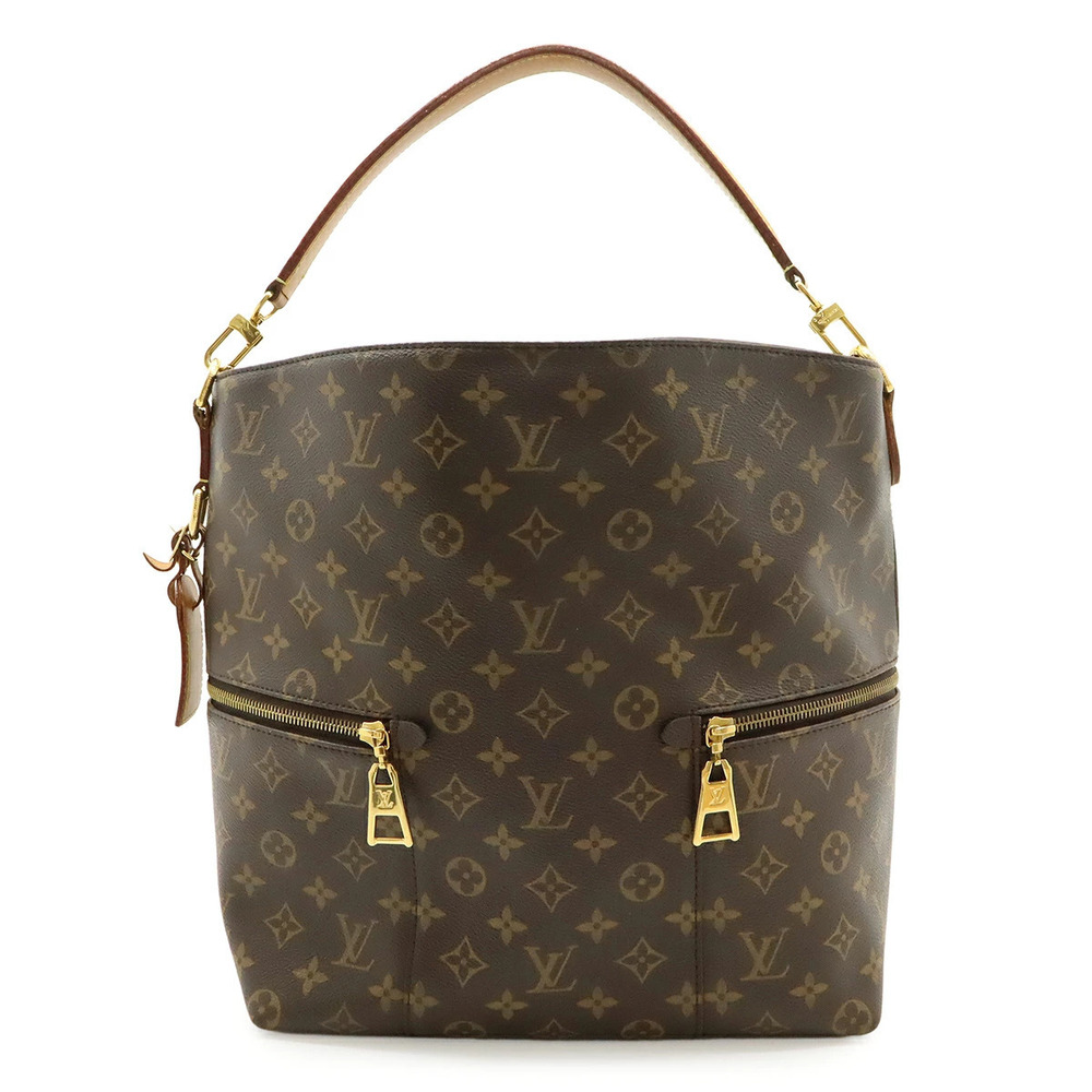LOUIS VUITTON Monogram Melie Shoulder Bag Hobo Strap